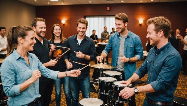 Pourquoi opter pour un team building avec animations musicales pour entreprises ?